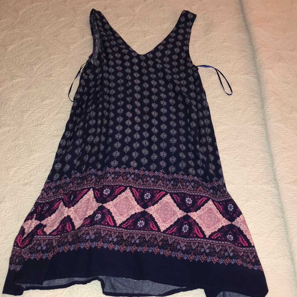 Blue and Pink Dress